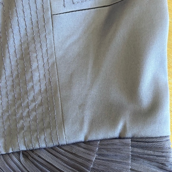 BCBG Strapless Mini Dress Frosted Plum, Size 8 - Picture 11 of 12